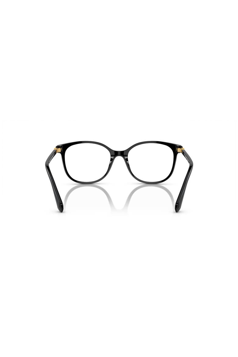 51mm Square optical glasses, Alternate, color, Black