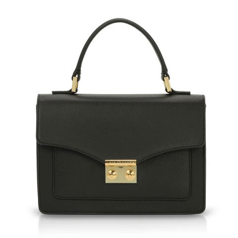 Emma Leather Satchel