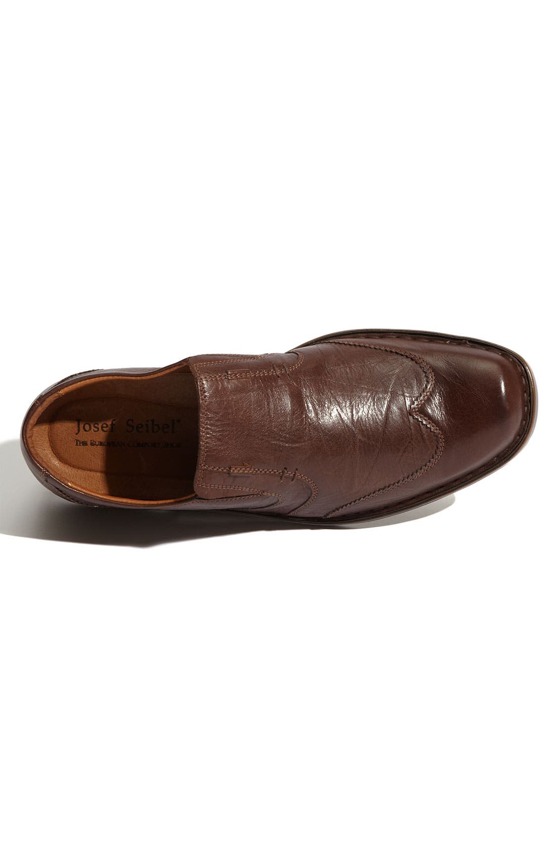 Josef Seibel 'Douglas' Venetian Loafer, Alternate, color, Marone