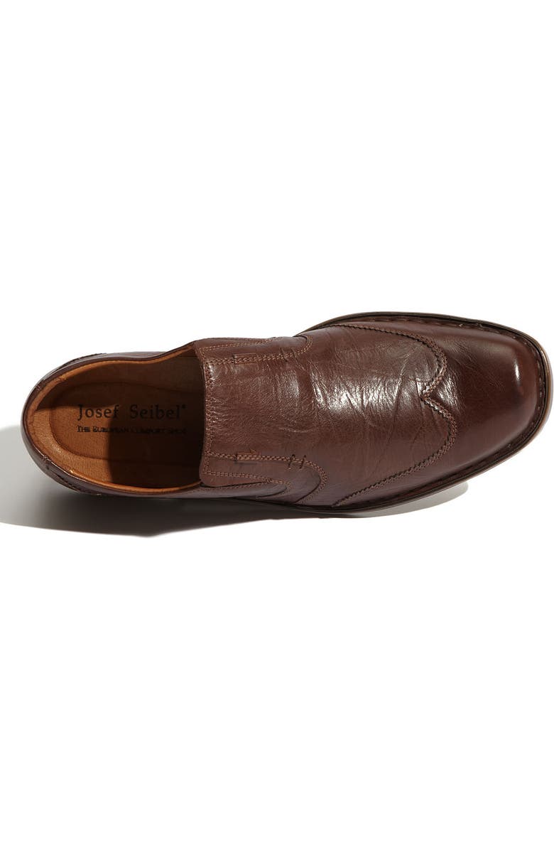 Josef Seibel 'Douglas' Venetian Loafer, Alternate, color, Marone