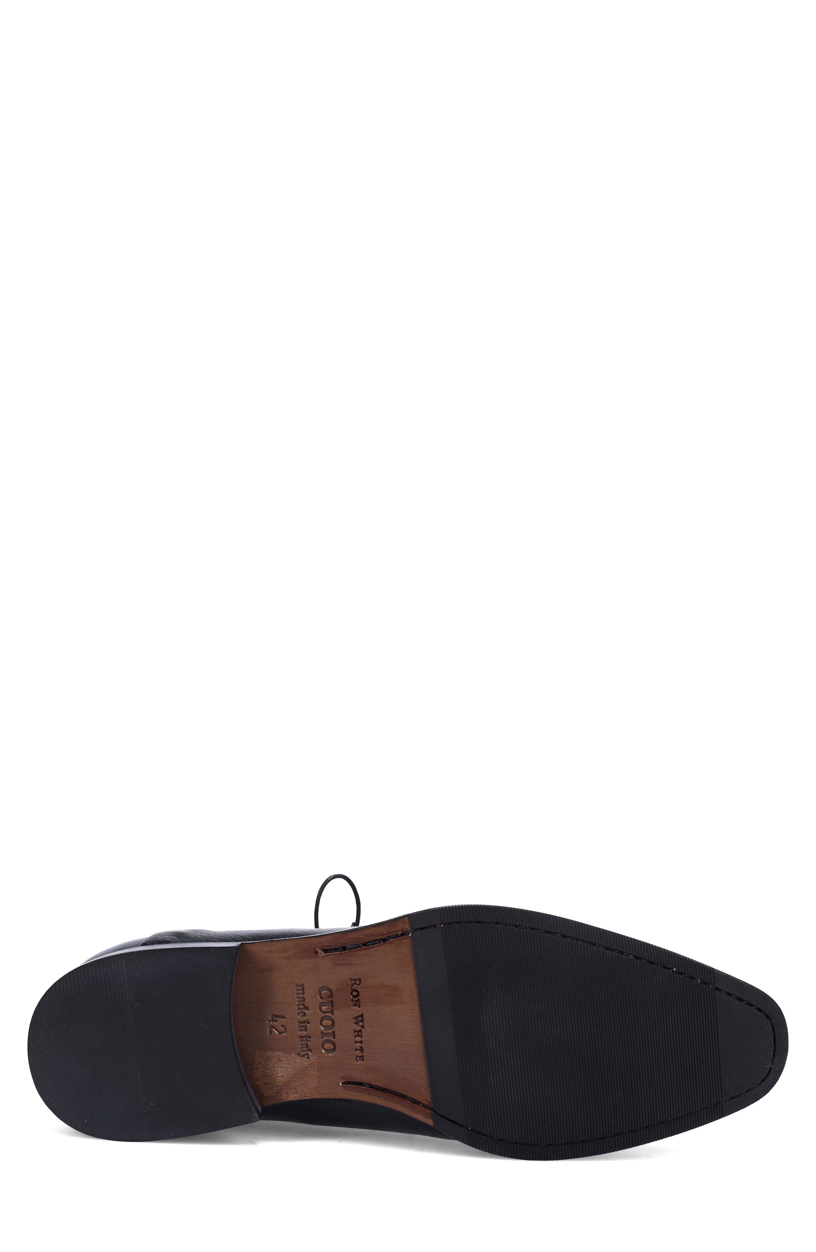 Ron White Edman Weatherproof Cap Toe Oxford, Alternate, color, Black/ Black