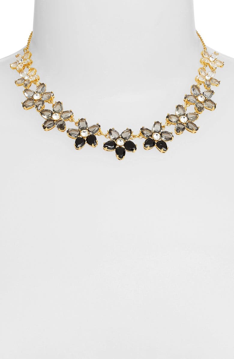 Kate Spade New York 'ombré bouquet' crystal collar necklace, Alternate, color,