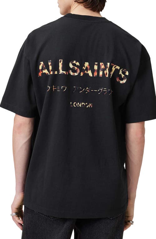 Allsaints Underground Oversize Graphic T-shirt