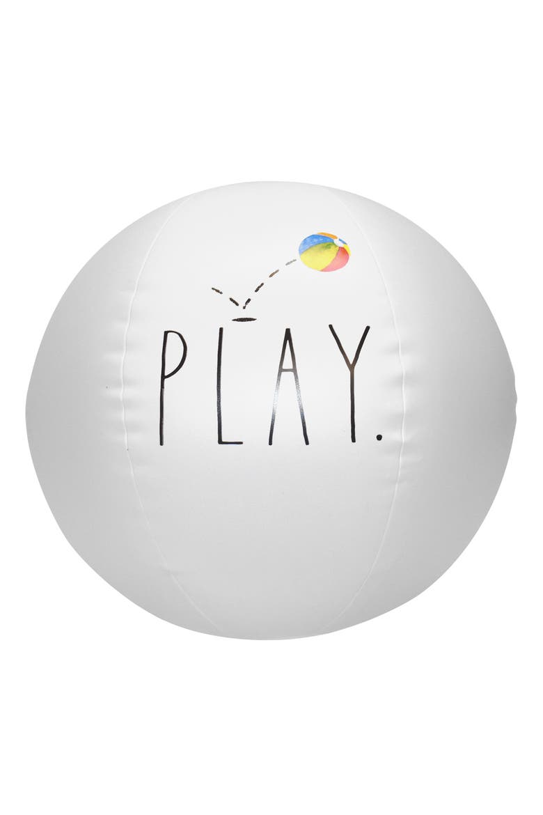 Swim Kick Play Water Wings and Beach Ball, Alternate, color, Multicolored