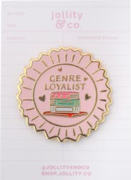 Jollity & Co. Book Themed Enamel Pins