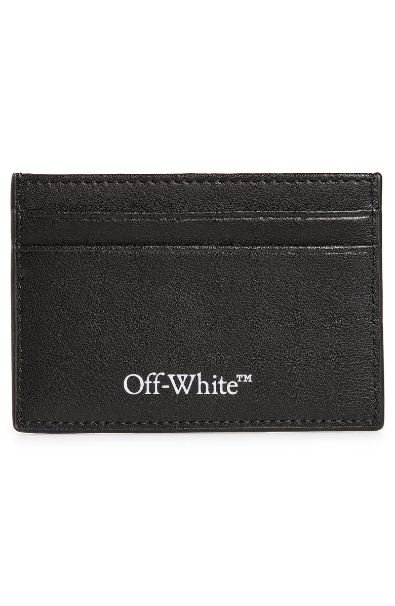 Off-White Classic Card Case, Alternate, color, Black