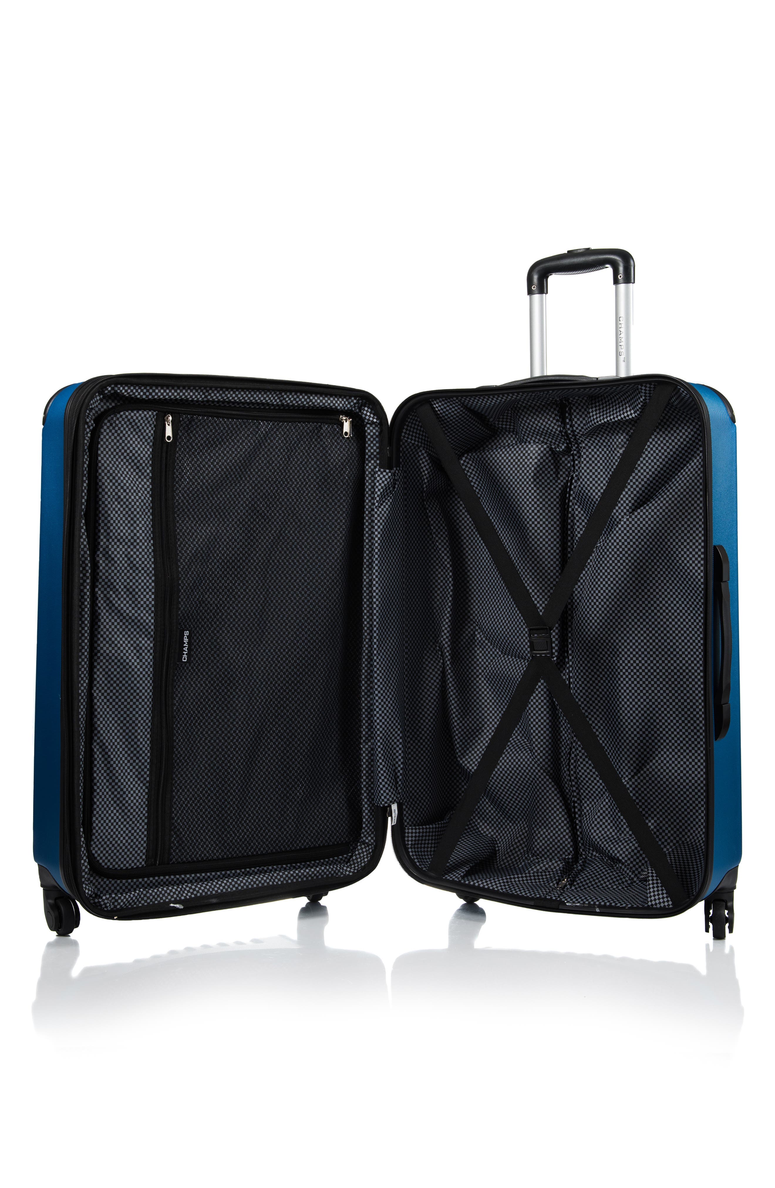 CHAMPS Tourist Suitcase 2-Piece Luggage Set, Alternate, color, 