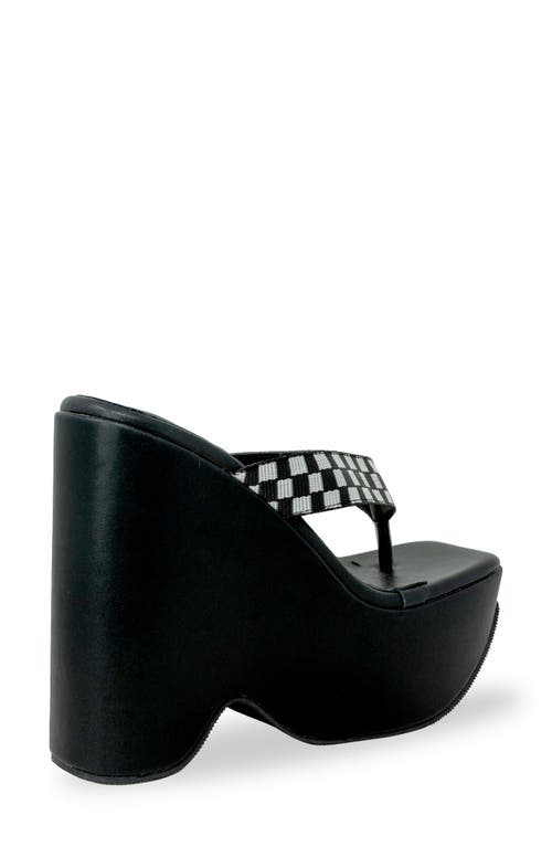 Chase & Chloe Chase And Chloe Astra Platform Wedge Sandal