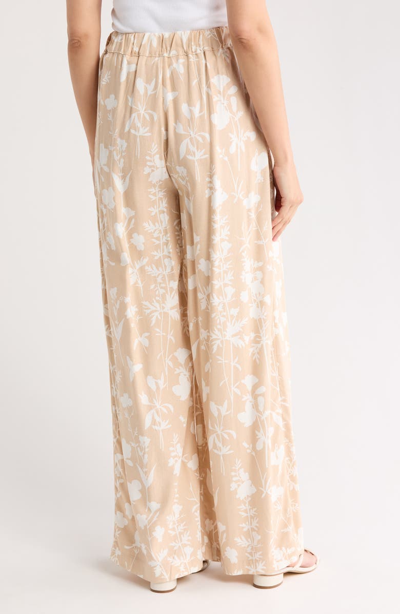Cleo Printed Wide Leg Pants