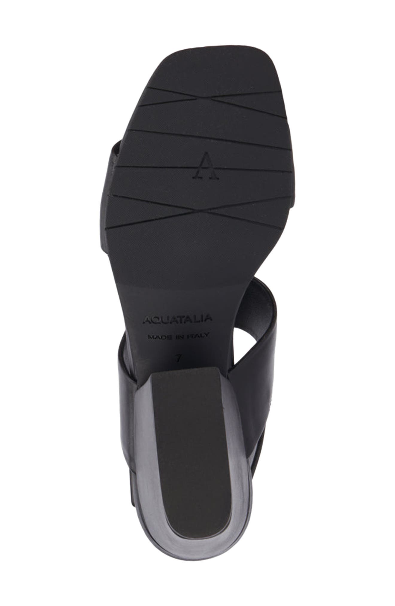 Aquatalia Rayma Water Repellent Slingback Sandal, Alternate, color, 