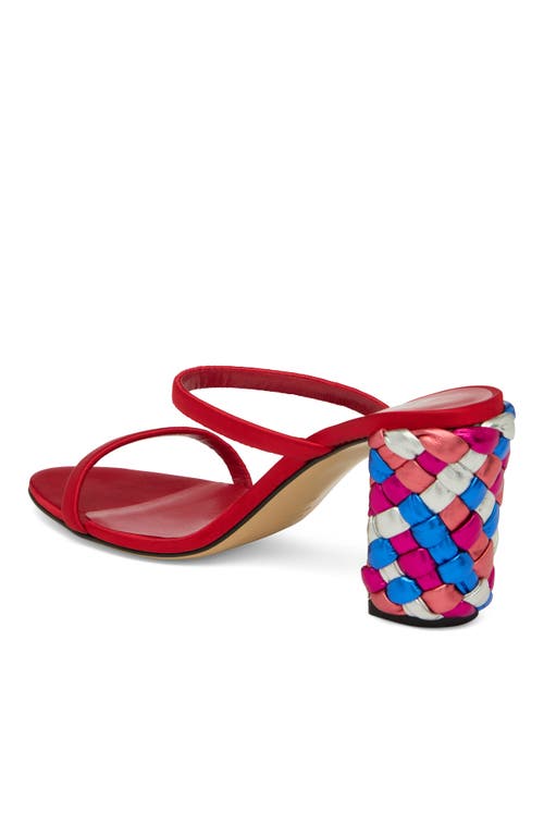 April & Alex Bianca Heel In Red