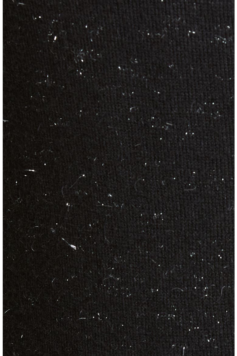 Annie Sparkle Sweater, Alternate, color, BLACK