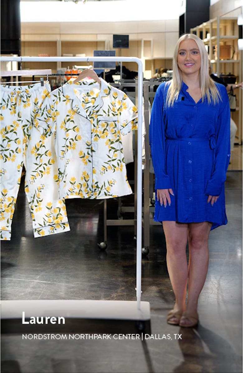 Print Organic Cotton Crop Pajamas, sales video thumbnail