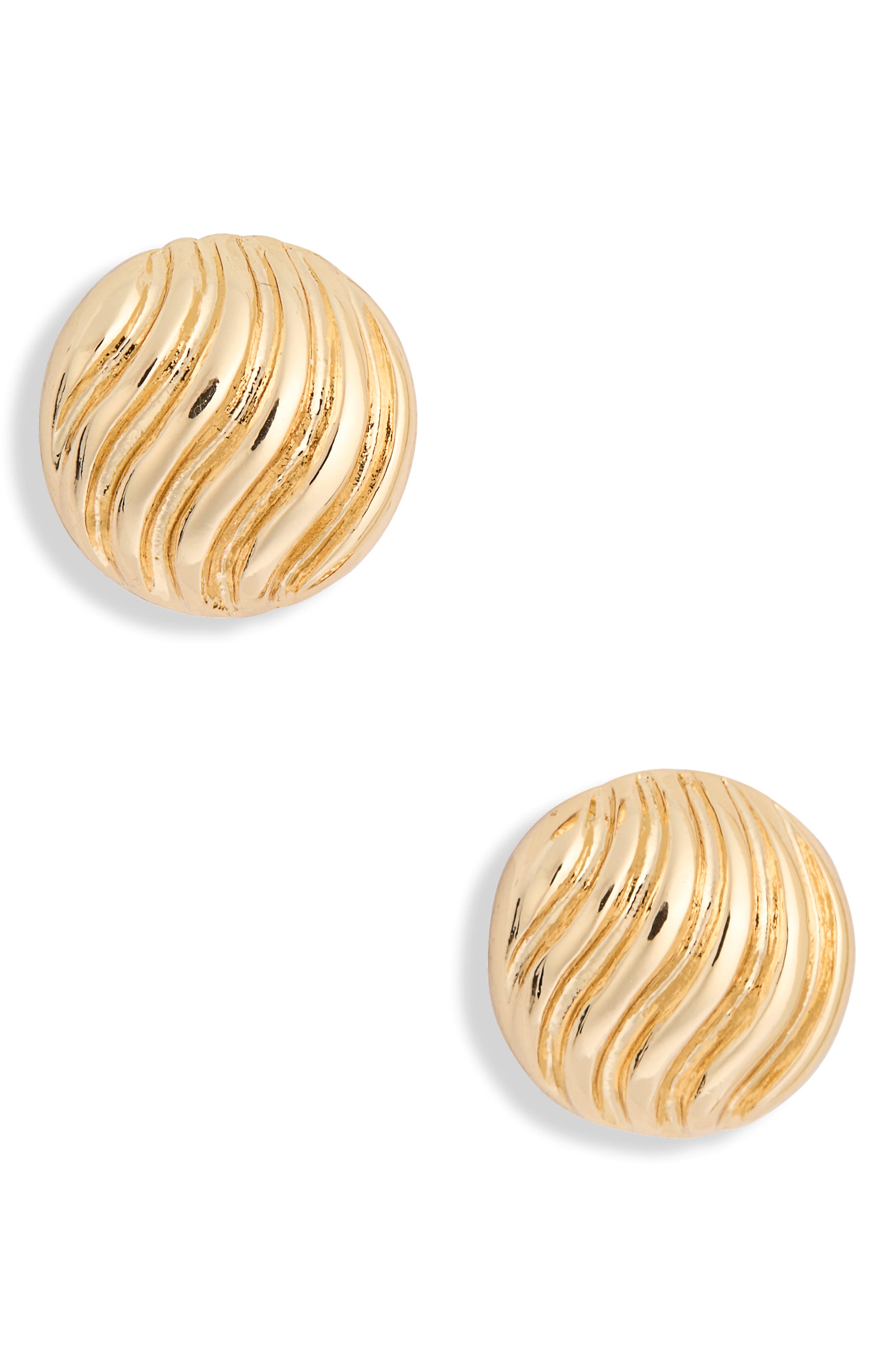Wave Stud Earrings