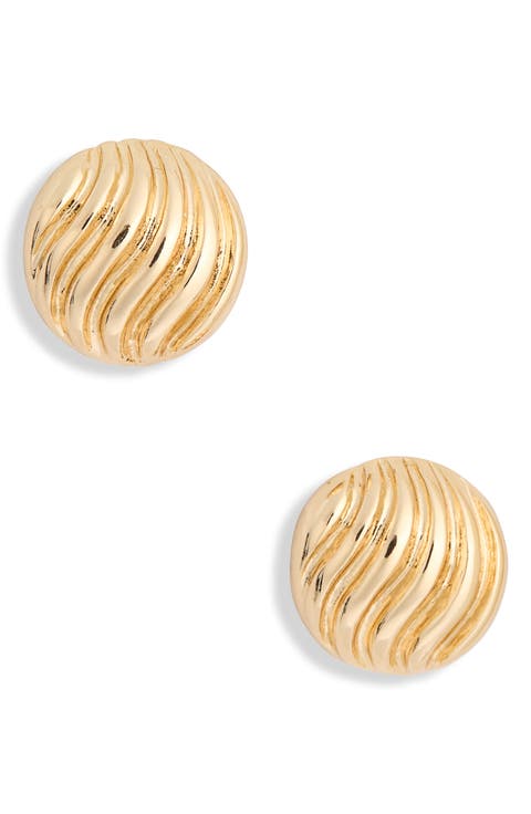 Wave Stud Earrings