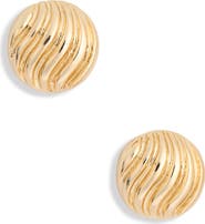 NORDSTROM RACK Wave Stud Earrings
