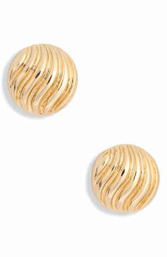 Wave Stud Earrings