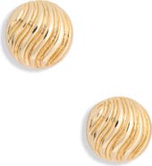 NORDSTROM RACK Wave Stud Earrings