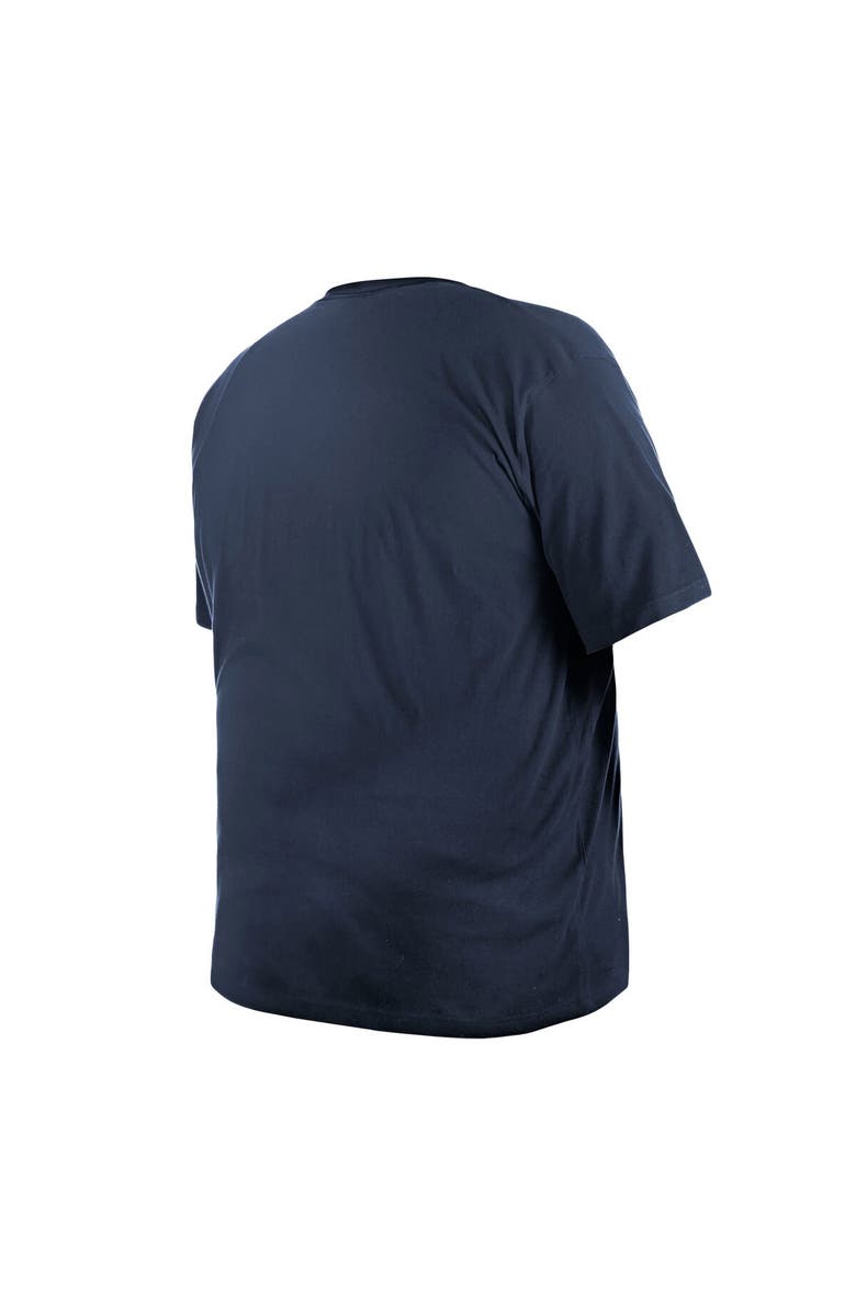 New Era Men's New Era College Navy Seattle Seahawks Big & Tall Helmet Historic Mark T-Shirt, Alternate, color, Navy