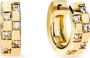 Ana Luisa Eden Cubic Zirconia Mini Huggie Hoop Earrings