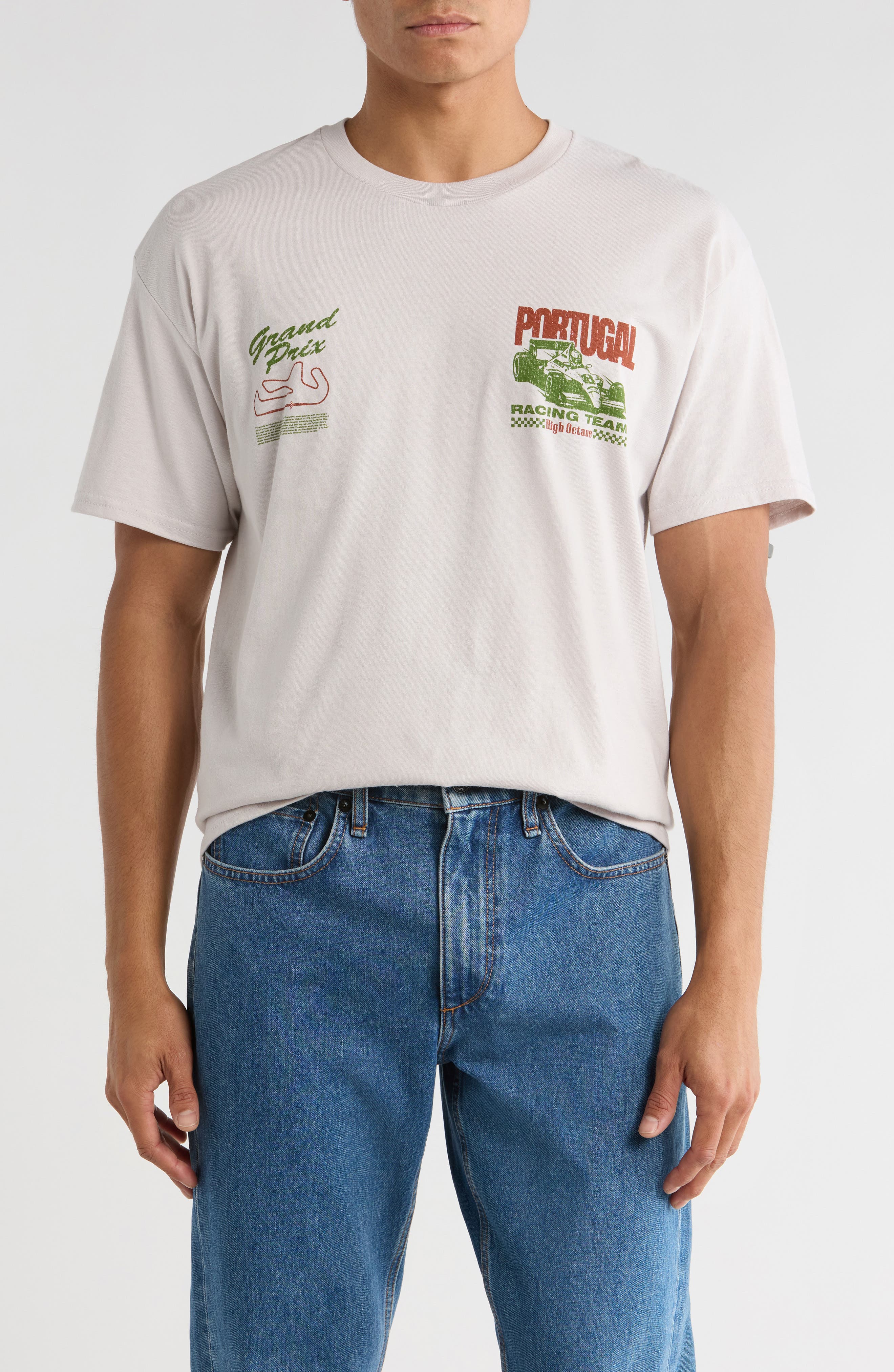 ALPHA COLLECTIVE Portugal Racing Graphic T-Shirt