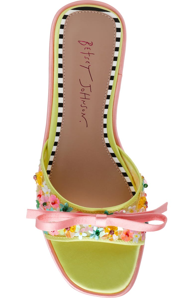 Betsey Johnson Teasse Slide Sandal, Alternate, color,