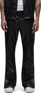 Hudson Jeans Flared Faux Leather Pants