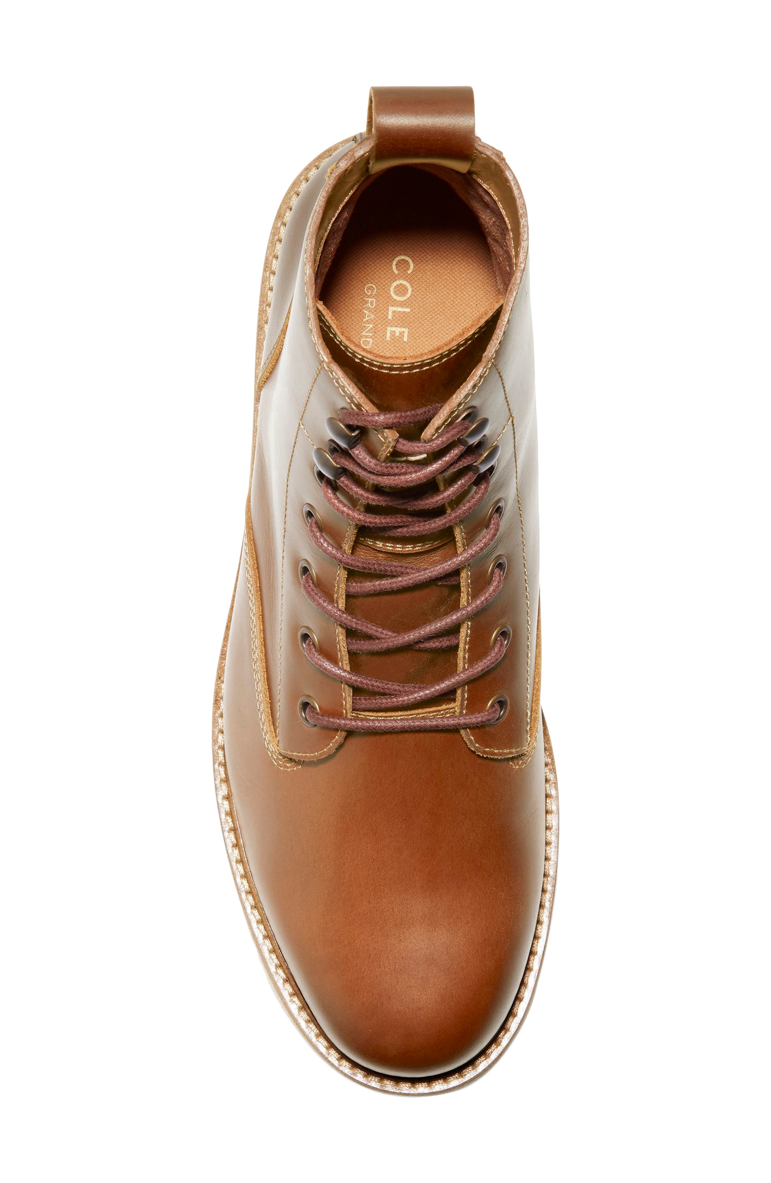 Cole Haan ZERØGRAND Waterproof Plain Toe Boot, Alternate, color, 