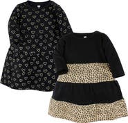 Hudson Baby Two Pack of Long-Sleeve Dress