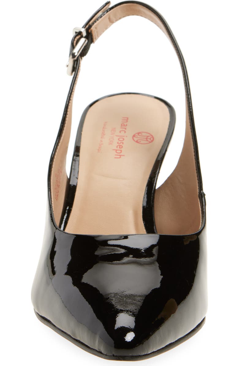 Marc Joseph New York Juliana Patent Leather Slingback Pump, Alternate, color,