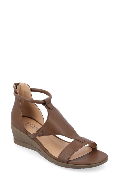 JOURNEE Trayle Wedge Sandal (Women)