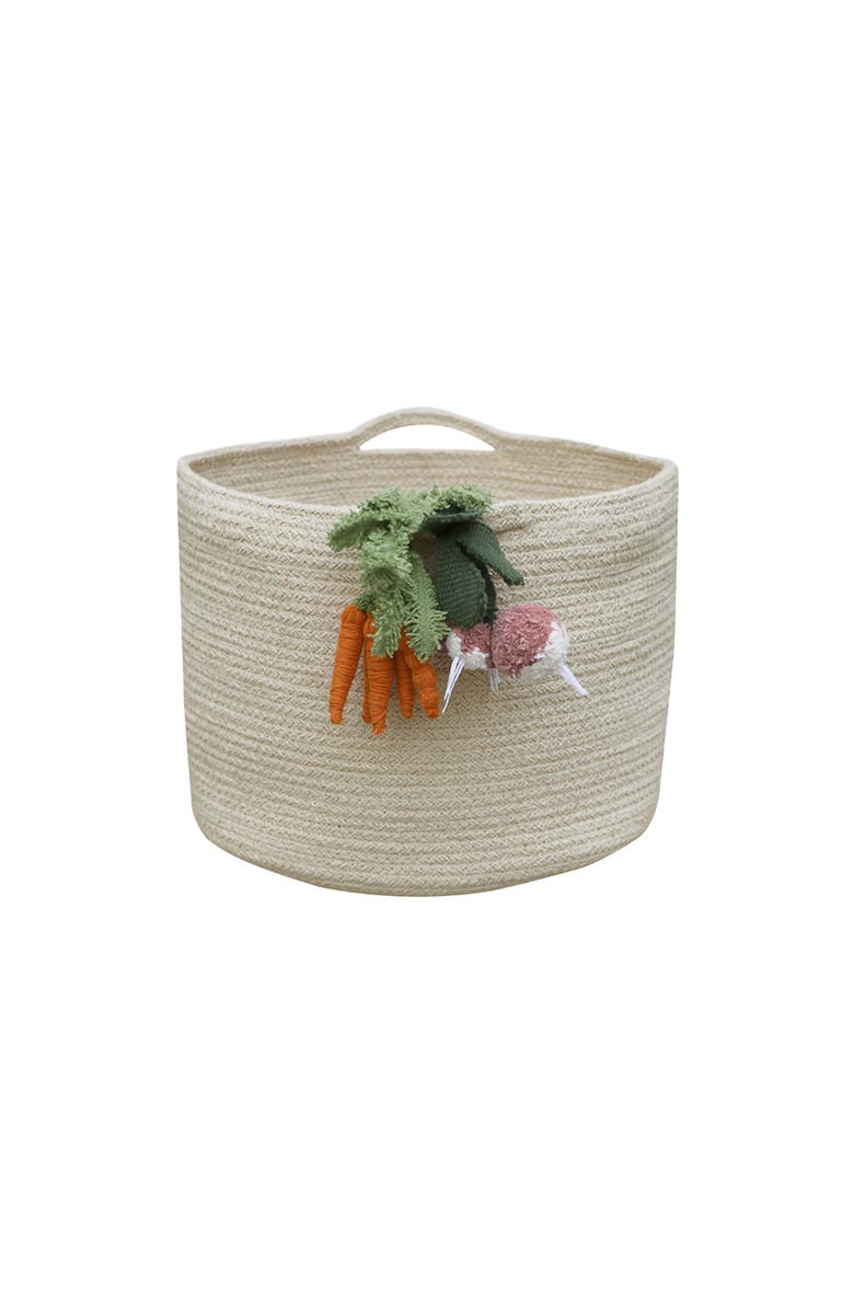 Lorena Canals Basket Veggies, Main, color, Multicolor