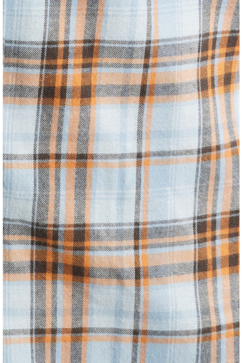 Winstead Modern Fit Plaid Cotton Button-Up Shirt, Alternate, color, GOLDEN