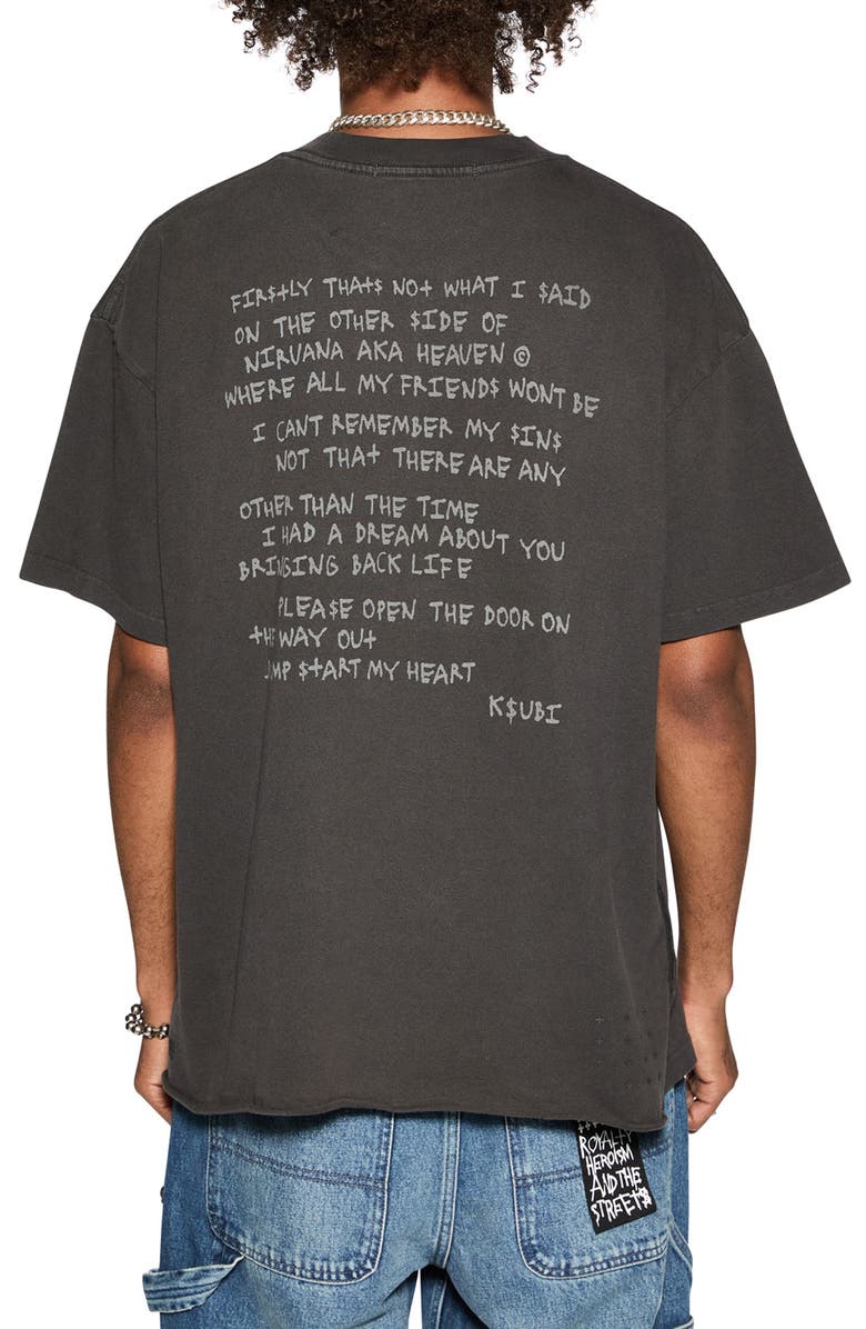 Ksubi Hit List Ekcess Oversize Graphic T-Shirt, Alternate, color, 