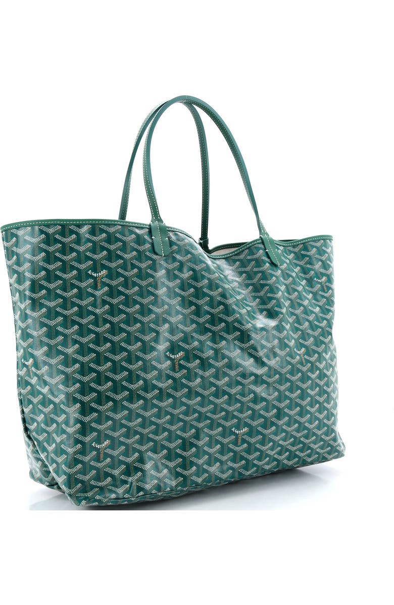 Pre-Owned Goyard Saint Louis Tote Coated Canvas GM, Alternate, color, Green