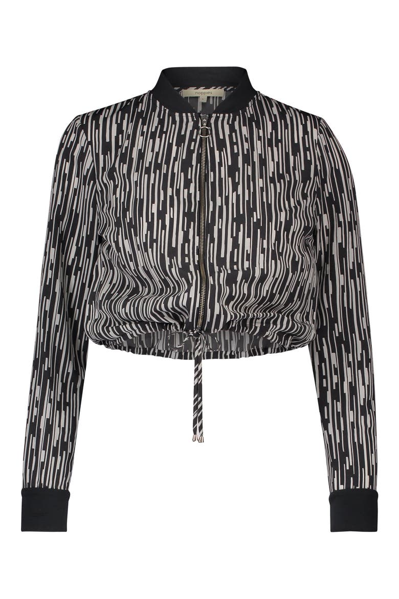 Aimee Crop Maternity/Nursing Jacket, Main, color, DARK GREY