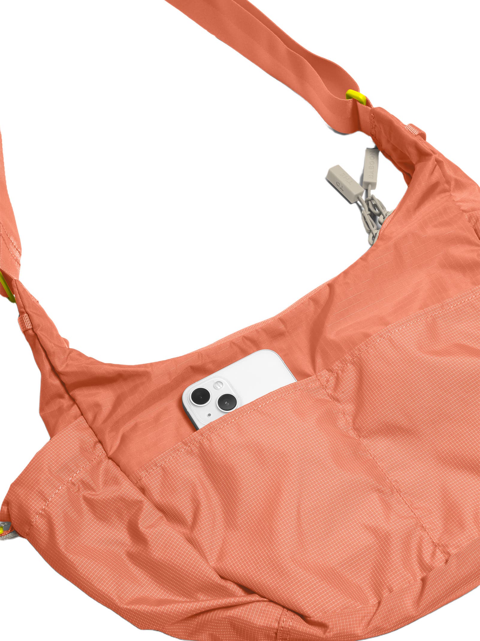 Crescent Crossbody Big 8L, Alternate, color, Sunset Coral