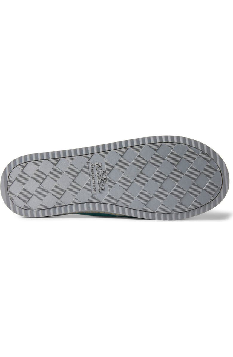 DEARFOAMS Lennox Happy Camper Slipper, Alternate, color, Green
