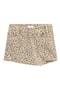 Kids' Asymmetric Denim Wrap Skort