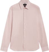 Ted Baker Olweno Slim Fit Microprint Stretch Cotton Button-Up Shirt