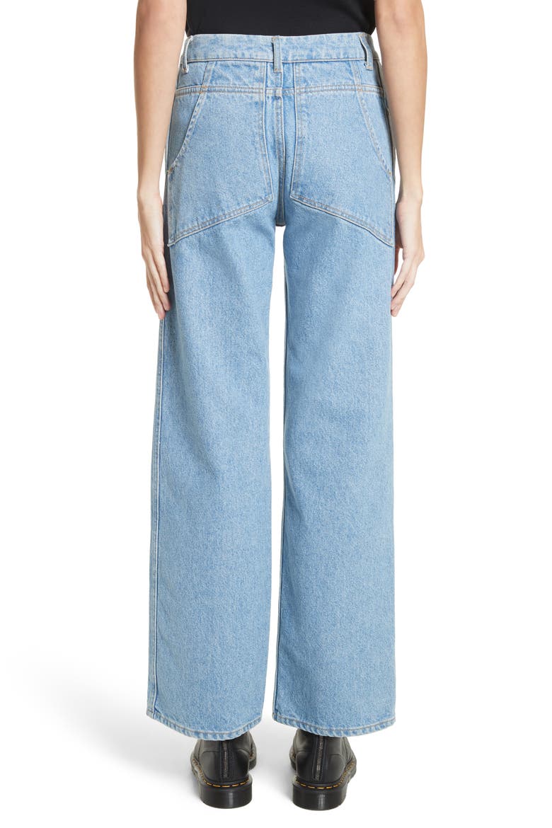 EL Wide Leg Jeans, Alternate, color, TRUE BLUE