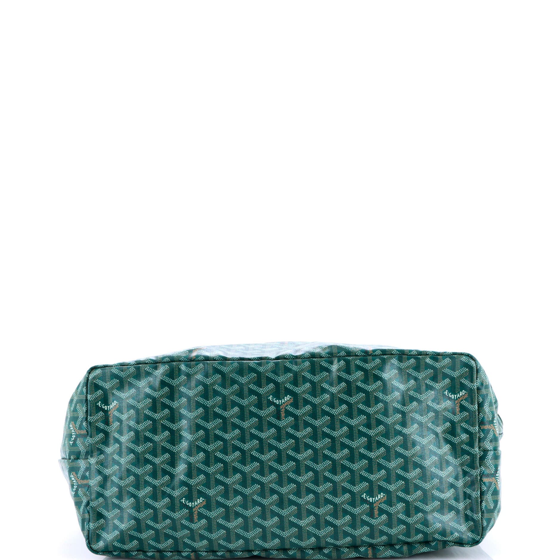 Pre-Owned Goyard Saint Louis Tote Coated Canvas GM, Alternate, color, Green