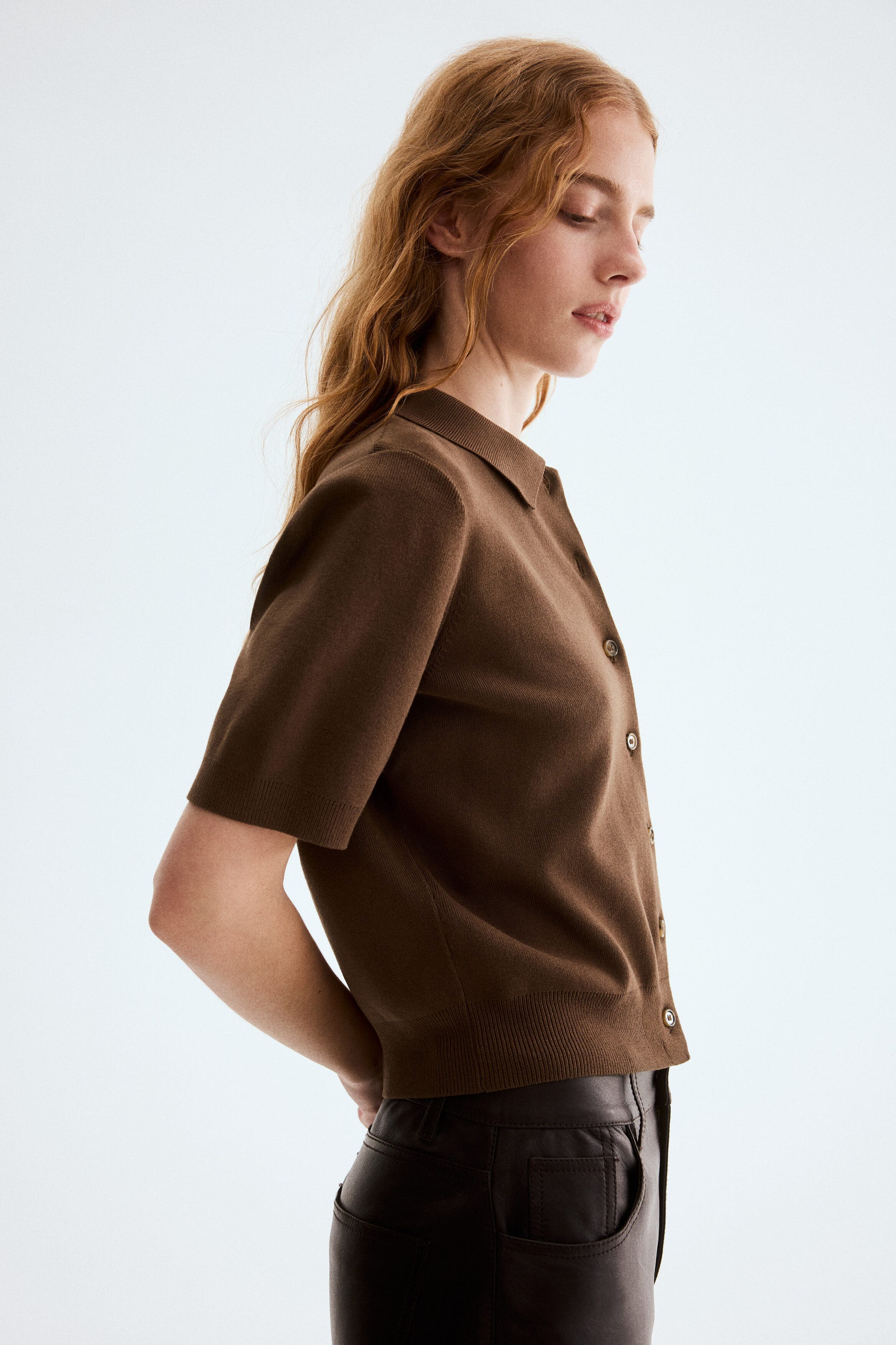 Collared Cardigan - image 4