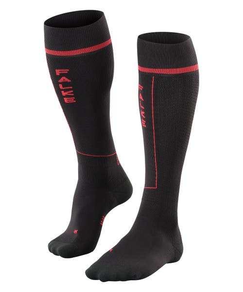 Falke Impulse Knee High Running Socks In Black