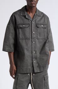 Rick Owens DRKSHDW Magnum Tommy Cotton Shirt