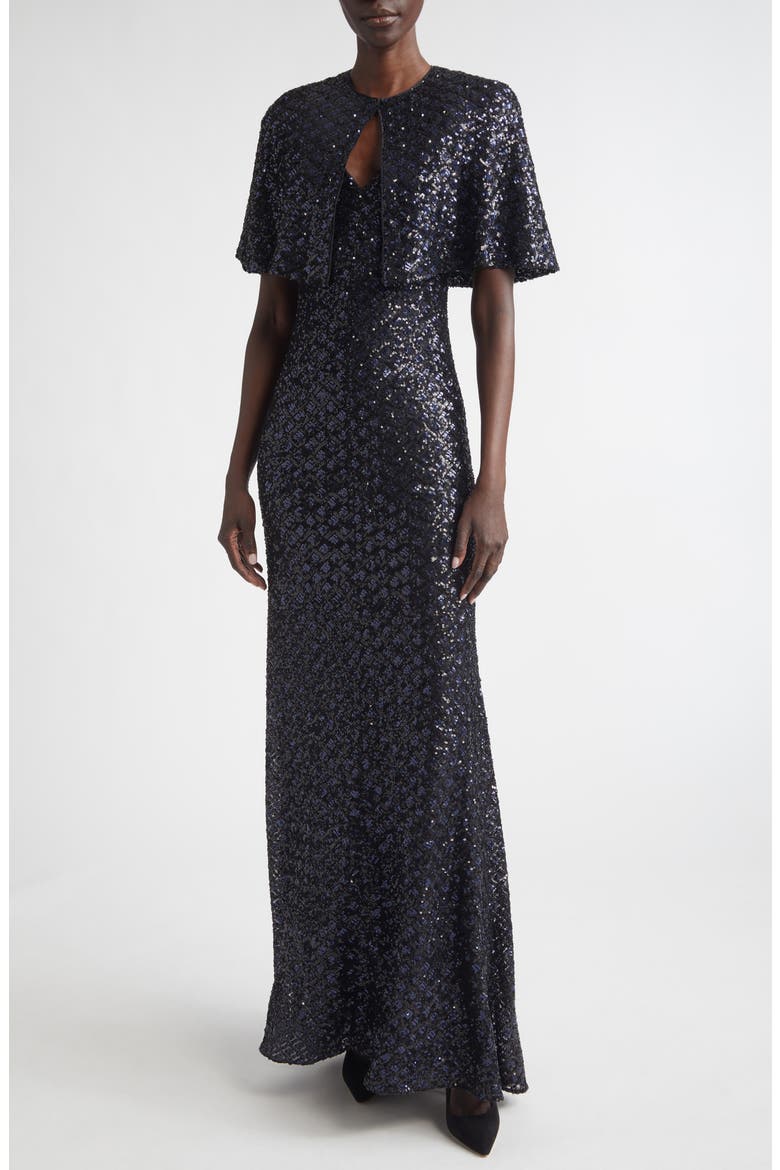 Sequin Bolero, Alternate, color, MIDNIGHT