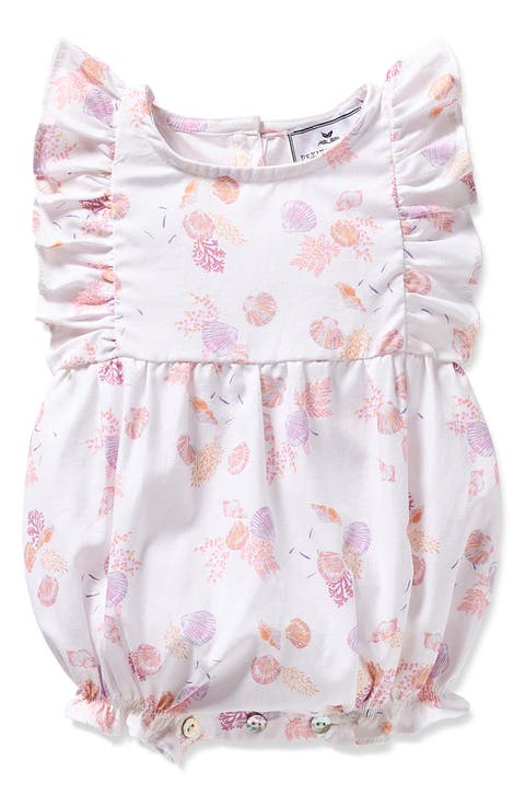 Shell Print Bubble Romper (Baby)