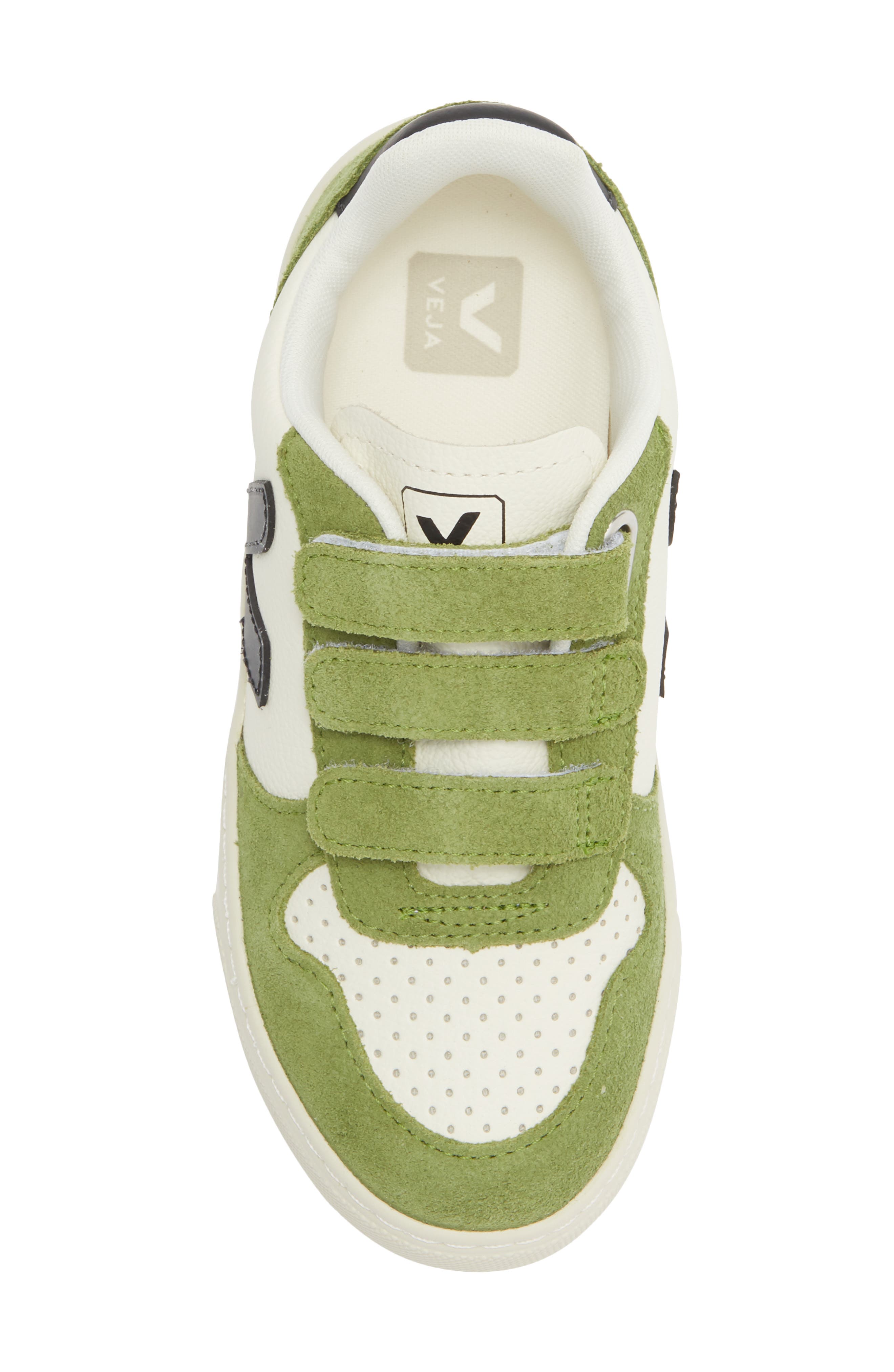 Veja Kids' V-10 Sneaker, Alternate, color, Pure Black Kiwi