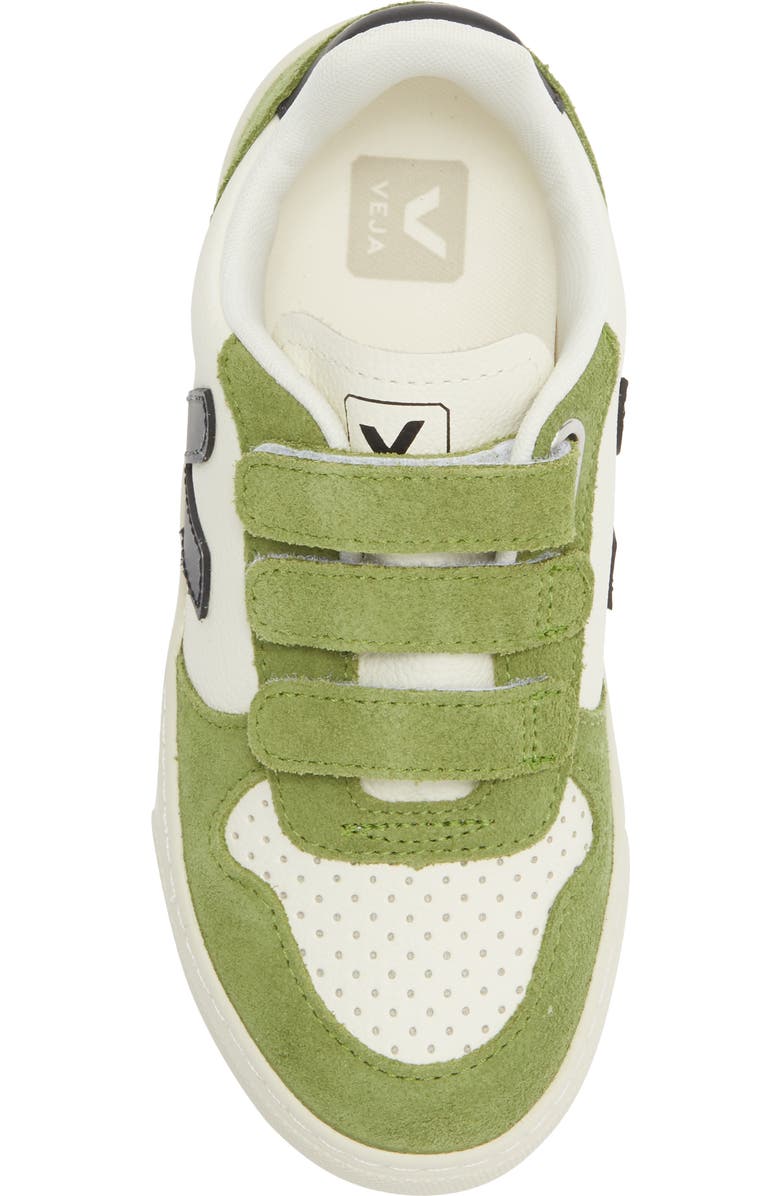 Veja Kids' V-10 Sneaker, Alternate, color, Pure Black Kiwi