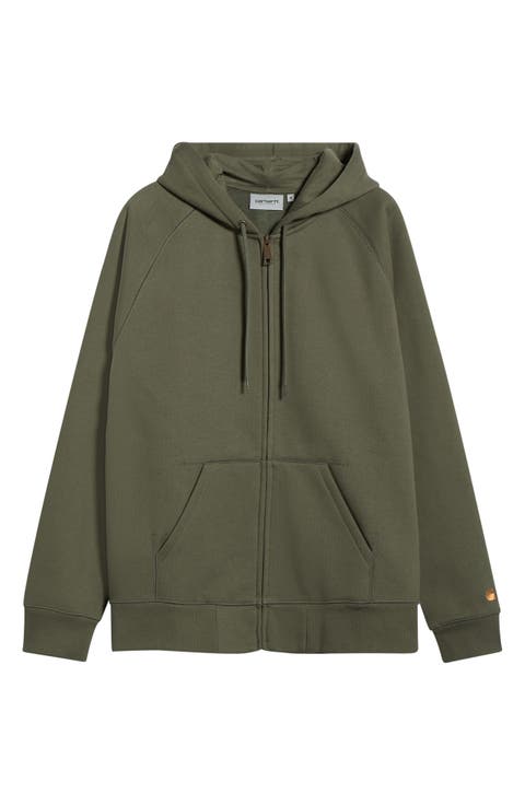 Chase Cotton Blend Zip-Up Hoodie